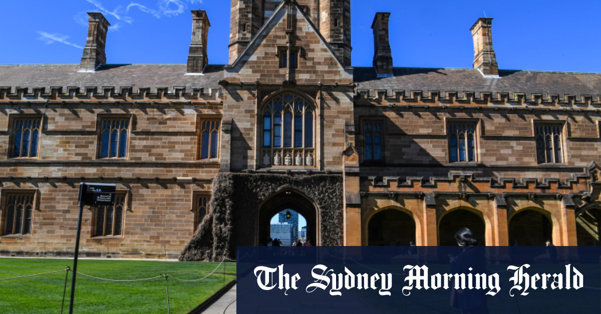 Times Higher Education rankings 2025 Sydney University, UNSW drop in