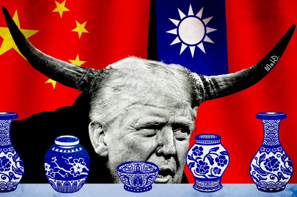 Bull in a china shop? US President Donald Trump.