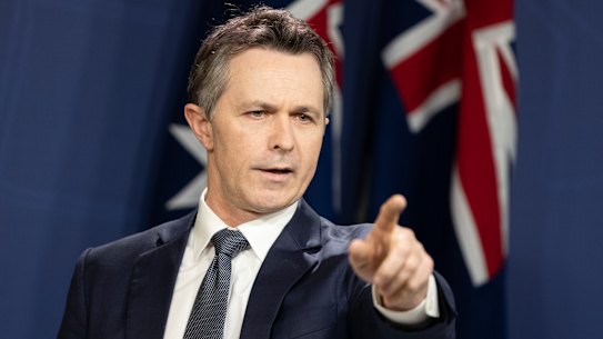 Federal Education Minister Jason Clare. 
