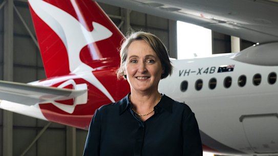Qantas CEO Vanessa Hudson.