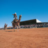 Boulia is home to the annual camel races, held in the outback winter.