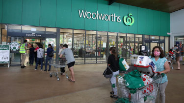 Woolworths boss clearance
