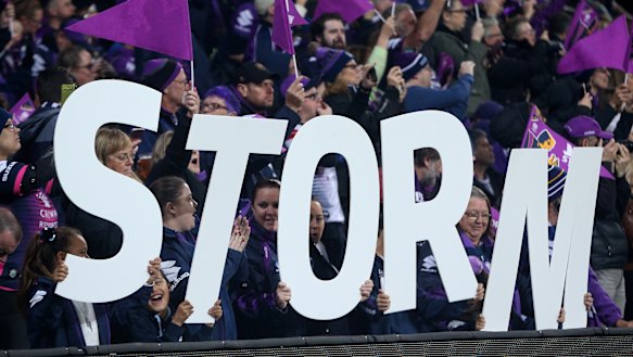 Growth: Melbourne Storm is working towards 50,000 members.