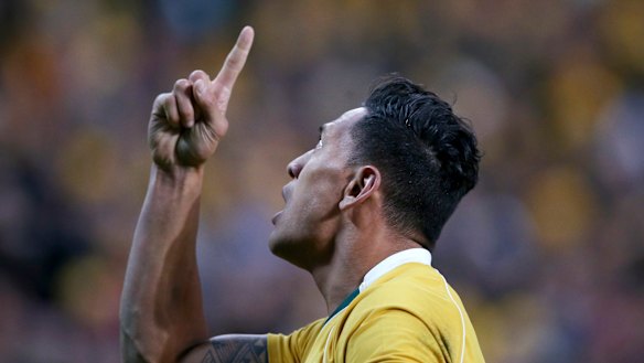 They attempted to censor a fullback and look how that ended ...  Israel Folau, on a mission from God. 