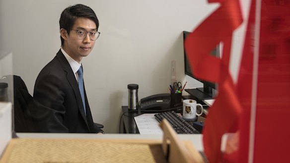 Alex Shih says he earns only a regular salary. 