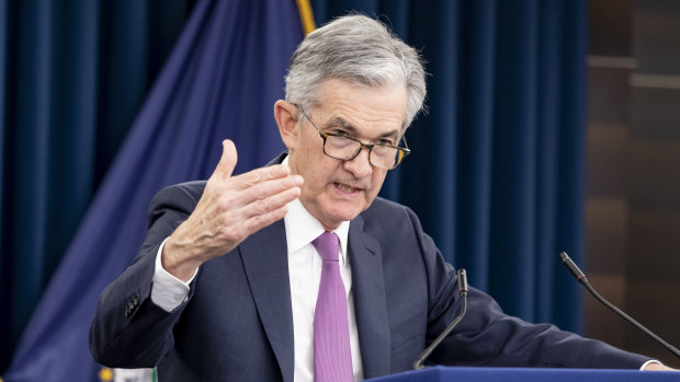 Fed chief Jerome Powell. 