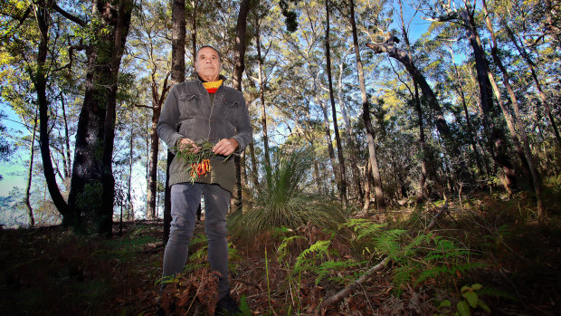 BJ Cruse pictured in Ben Boyd National Park. 