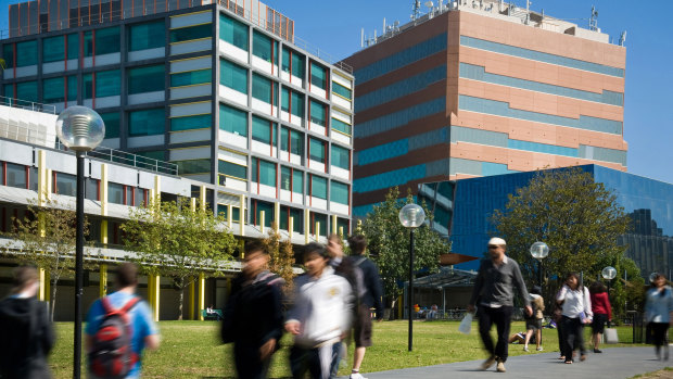 Caulfield Campus, Monash University. 