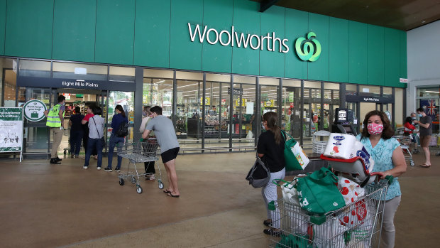 Woolworths has outperformed Coles in the early stages of 2021. 