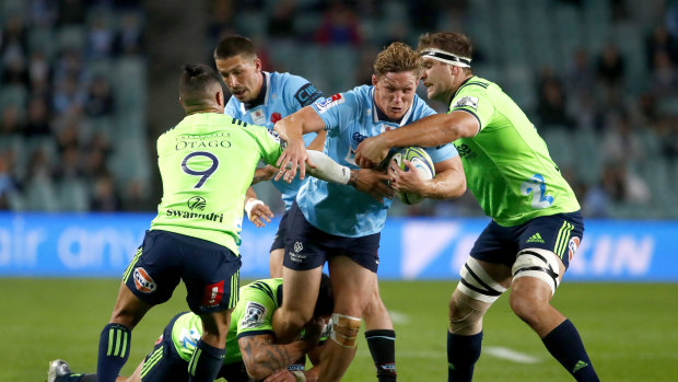 Rivalry: The Highlanders are the only New Zealand team the Waratahs have managed to beat this season.