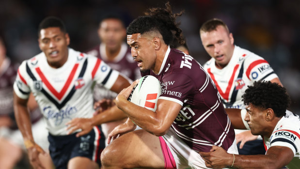 Kelma Tuilagi will be an important part of Manly’s revival.