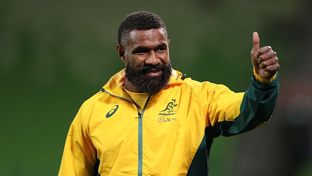 Marika Koroibete won’t take part in Saturday’s first Bledisloe Cup match at Eden Park. 