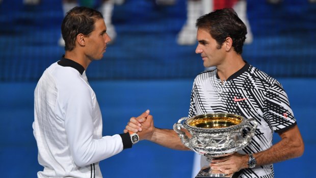 Curtains: Rafael Nadal's uncle and former coach Toni Nadal predicts Federer's Australian Open title this year was his last grand slam.