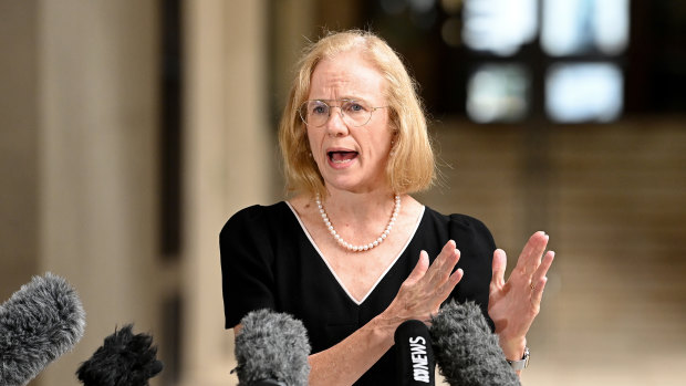 Queensland’s Chief Health Officer Jeannette Young.