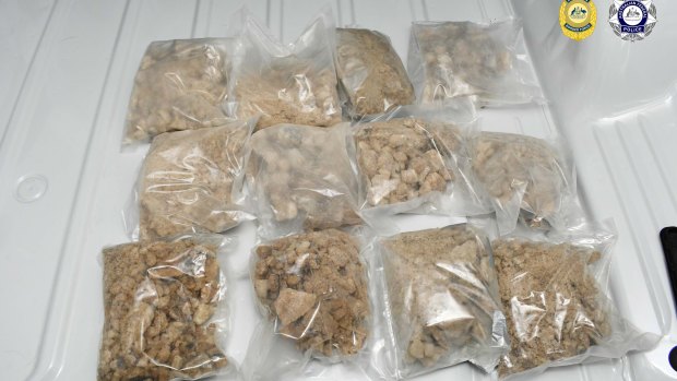 120kg of MDMA was found on a cargo ship in Fremantle in February.