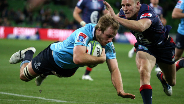 Where there's a Will: The Waratahs won a chaotic derby against the Rebels, with Will Miller to the fore.