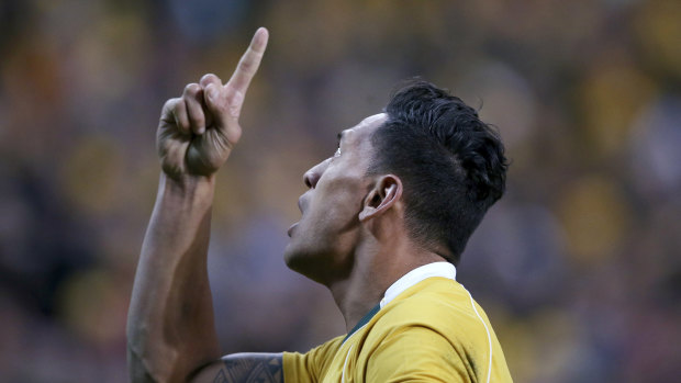 They attempted to censor a fullback and look how that ended ...  Israel Folau, on a mission from God. 