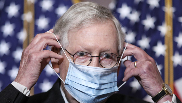 Mitch McConnell and other GOP leaders gained some concessions in their negotiations over the second coronavirus relief package.