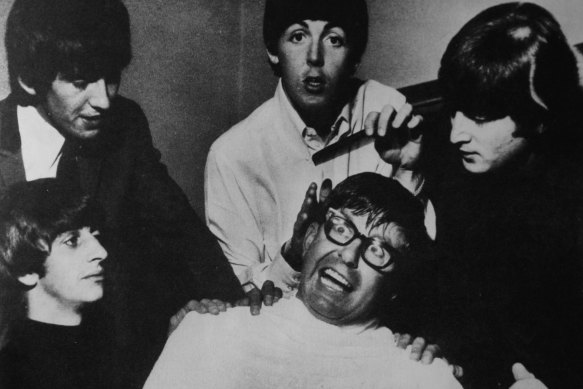 Rogers joined The Beatles on tour in Australia in 1964.