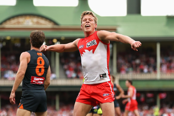 Isaac Heeney put together a classic all around performance against the Giants