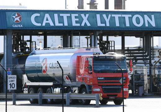 Caltex has brought forward a temporary shutdown of its Lytton refinery for maintenance work as the coronavirus puts pressure on profit margins. 