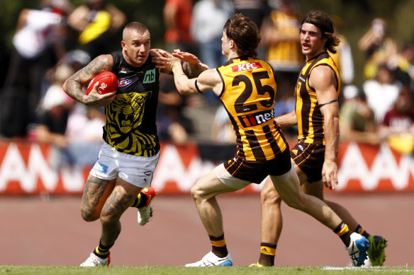 Dustin Martin will be key to Richmond’s hopes of returning to the finals.