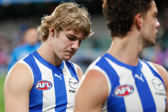 Horne-Francis’ year at North Melbourne was difficult for the player and the club.