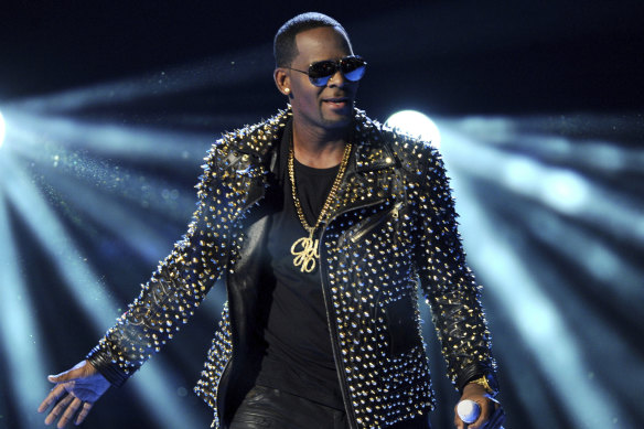 R. Kelly performing in 2013. He was later convicted of sex trafficking.