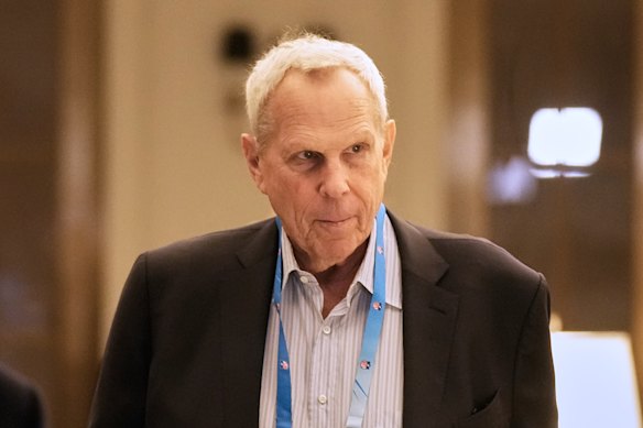 Co-proprietário do New York Giants, Steve Tisch.