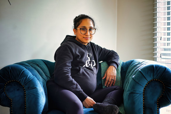 Shimi Nadaraja hopes to go without medical pain interventions for her next birth.