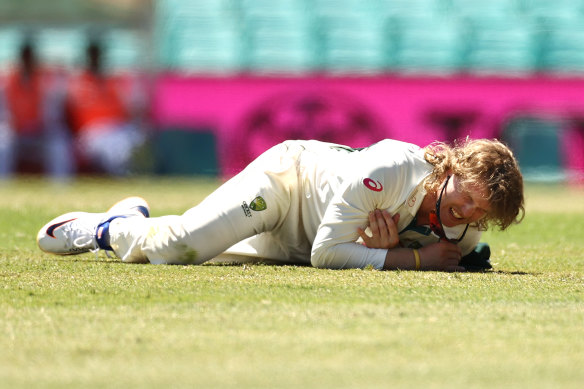 Will Pucovski required shoulder surgery after diving awkwardly in the field during his Test debut in Sydney two seasons ago.