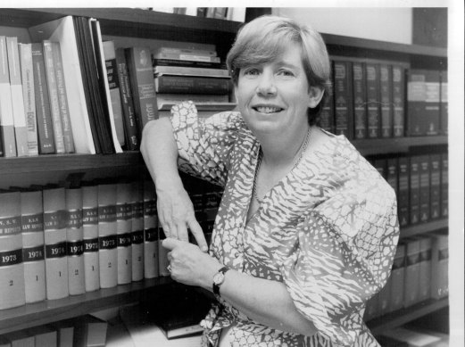 Deirdre O’Connor, the head of the Australian Broadcasting Tribunal, in 1986.
