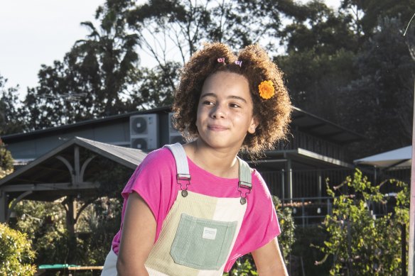 Molly Moriarty is one of the presenters of the spin-off show, Gardening Australia Junior.