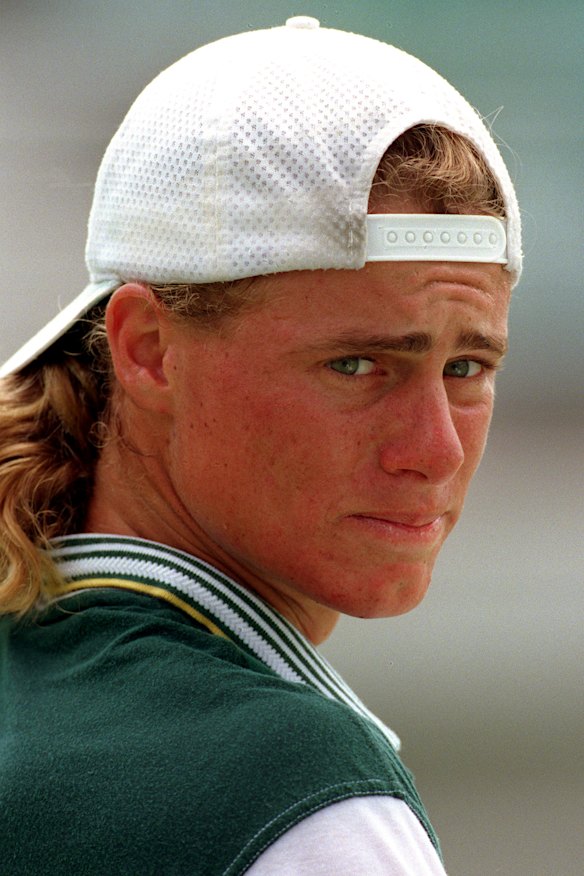Lleyton Hewitt in 1998.