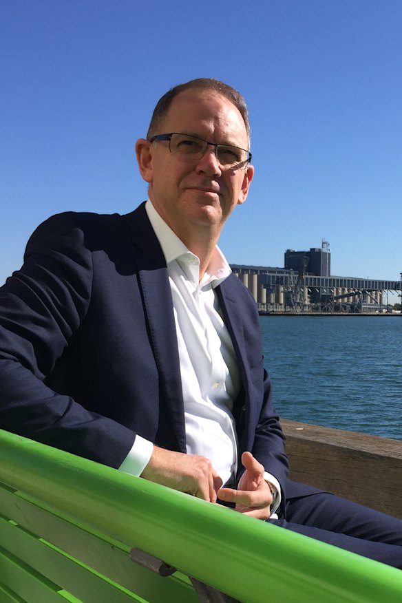 Chief executive of Port of Newcastle Craig Carmody.