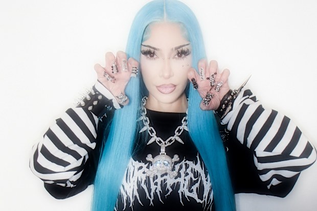 Kim Kardashian dressed up as her daughter for Halloween 2026.