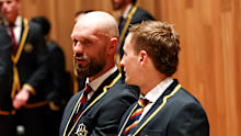 All-Australians Max Gawn and Jordan Dawson will both be in tight battles at the Brownlow. 