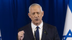 Benny Gantz, a member of the country’s wartime cabinet, announces his resignation during a press conference.