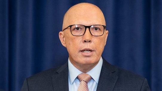 Opposition Leader Peter Dutton.