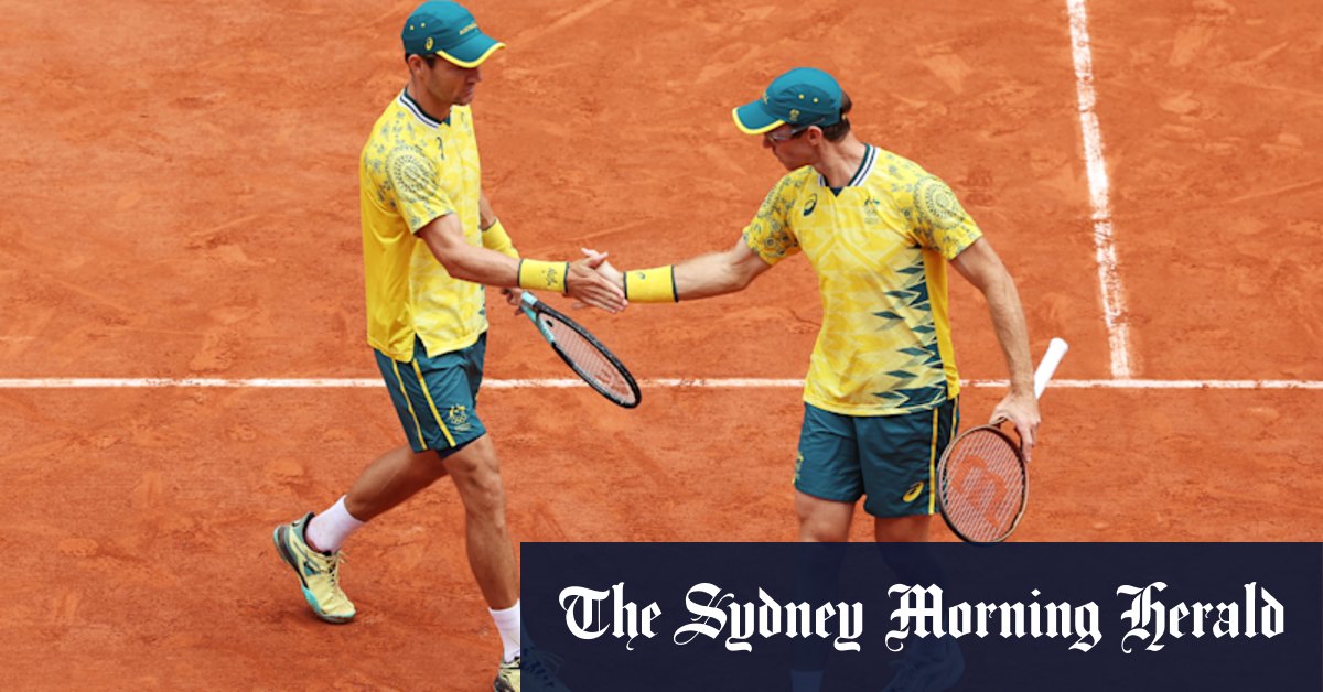 Australisches Doppelduo gewinnt Gold bei Roland-Garros