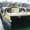 First of new ferries sails into Sydney weeks before starting services