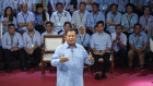 Defence Minister Prabowo Subianto is the frontrunner in the Indonesian election.