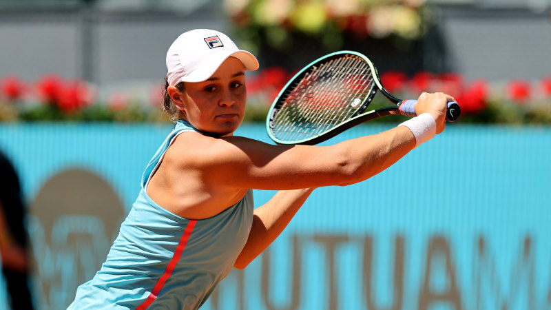 Ashleigh Barty Into Madrid Open Final Rafael Nadal Beats Alex Popyrin To Reach Quarter Finals