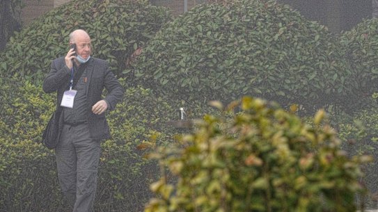 Peter Daszak on visit to Wuhan.