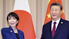 Chinese President Xi Jinping meets Japanese Prime Minister Sanae Takaichi at APEC in South Korea last month.