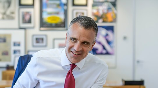 Peter Malinauskas has been rumored to potentially move into federal politics, with many in the state expecting him to run for the Adelaide seat.