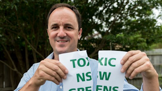 Fed up: Jeremy Buckingham quit the Greens last December.