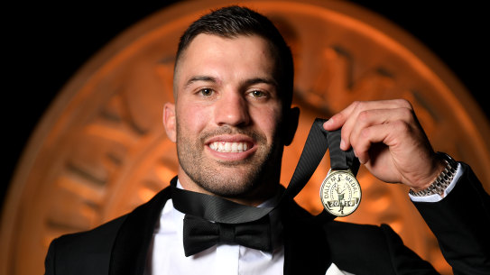 Trent Robinson has challenged James Tedesco to back up his Dally M success in the grand final.