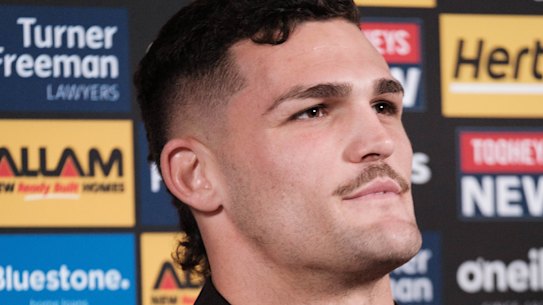 Nathan Clearly’s chin is art.