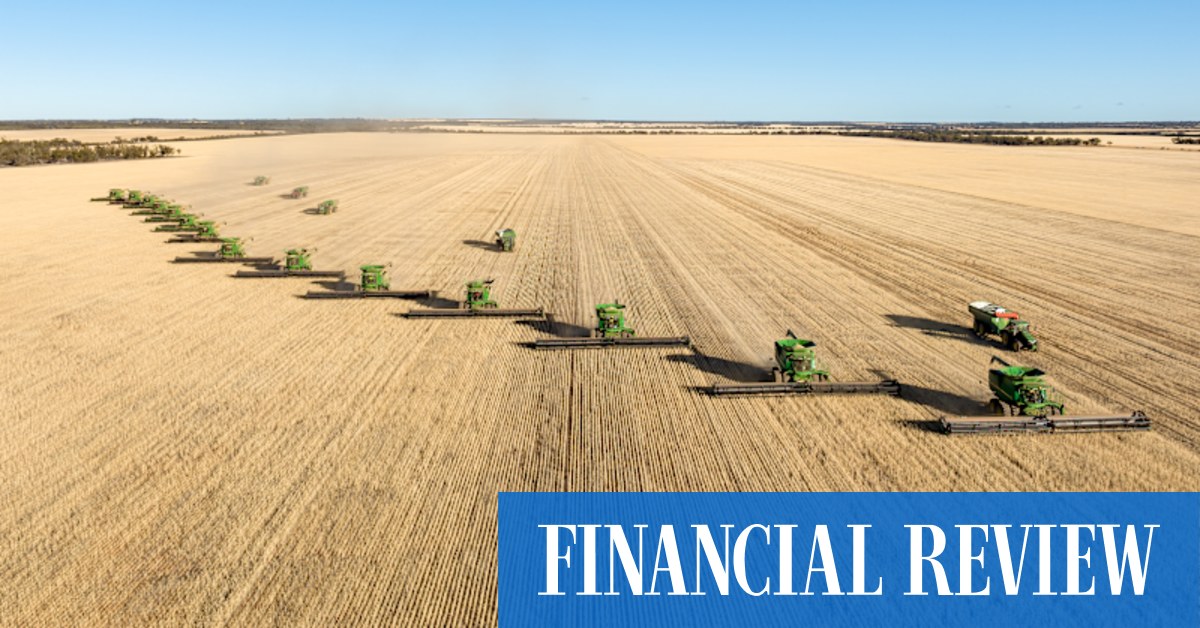Saudis place Western Australia's largest grain operation up for sale - Vimarsana News